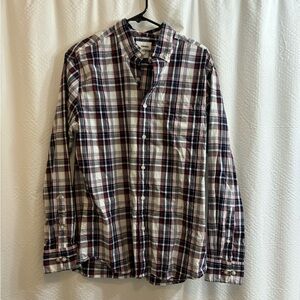 Medium Sonoma Plaid Button Up
